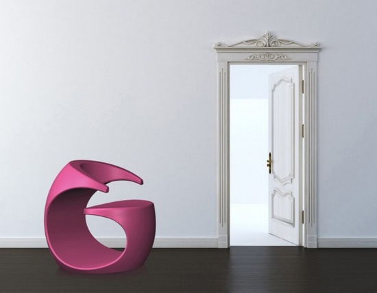 Кресло Missix: минойские спиральные дизайны мебели