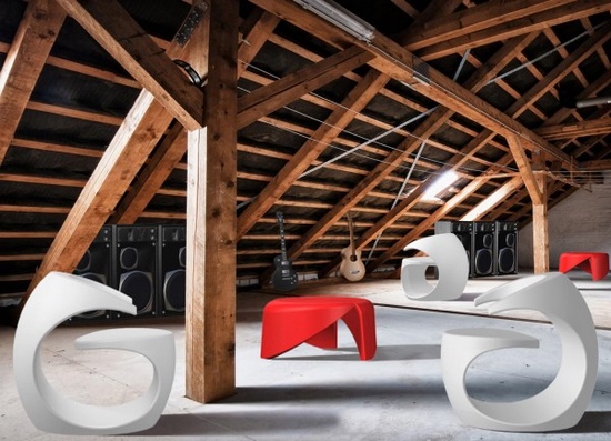 Кресло Missix: минойские спиральные дизайны мебели