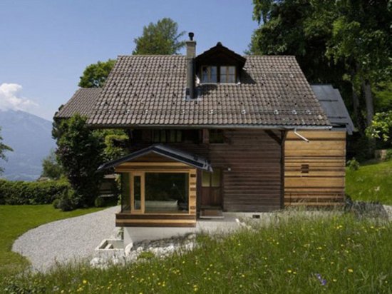 Модернизация старинного швейцарского загородного дома