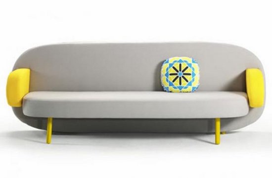 Коллекция диванов Floating от Karim Rashid