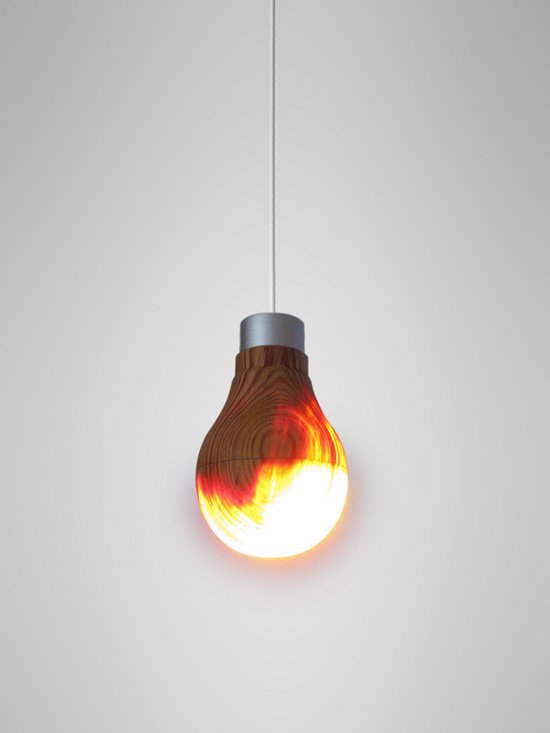 Деревянная лампочка от Ryosuke Fukusada