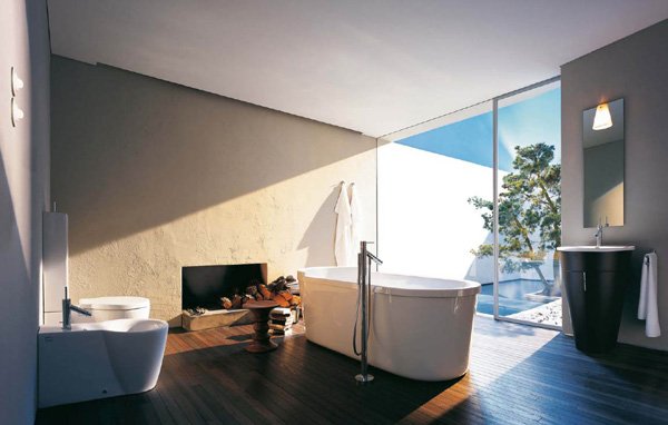Уютный дизайн ванной