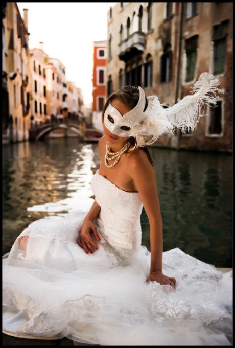 Свадьба в стиле венецианского карнавала