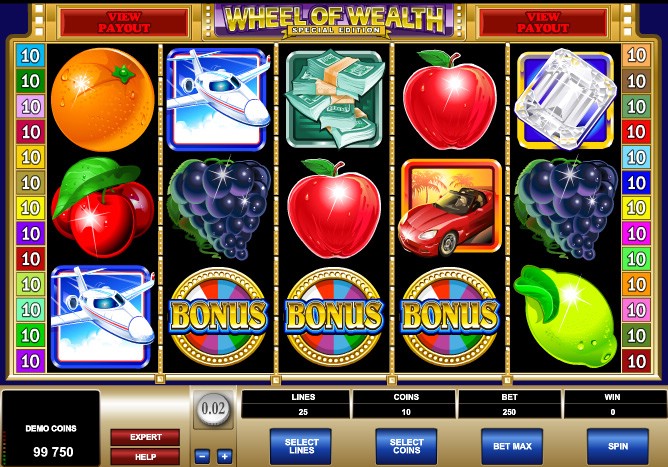 Игровой автомат Wheel of Wealth Special Edition (Колесо Богатства)