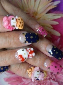 Японский дизайн ногтей